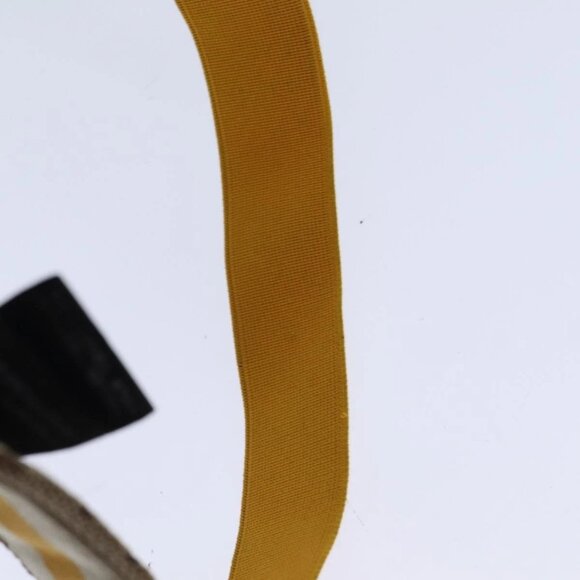 GUCCI GG Canvas Sherry Line Sun Visor M Beige Yellow Auth - Picture 7 of 14